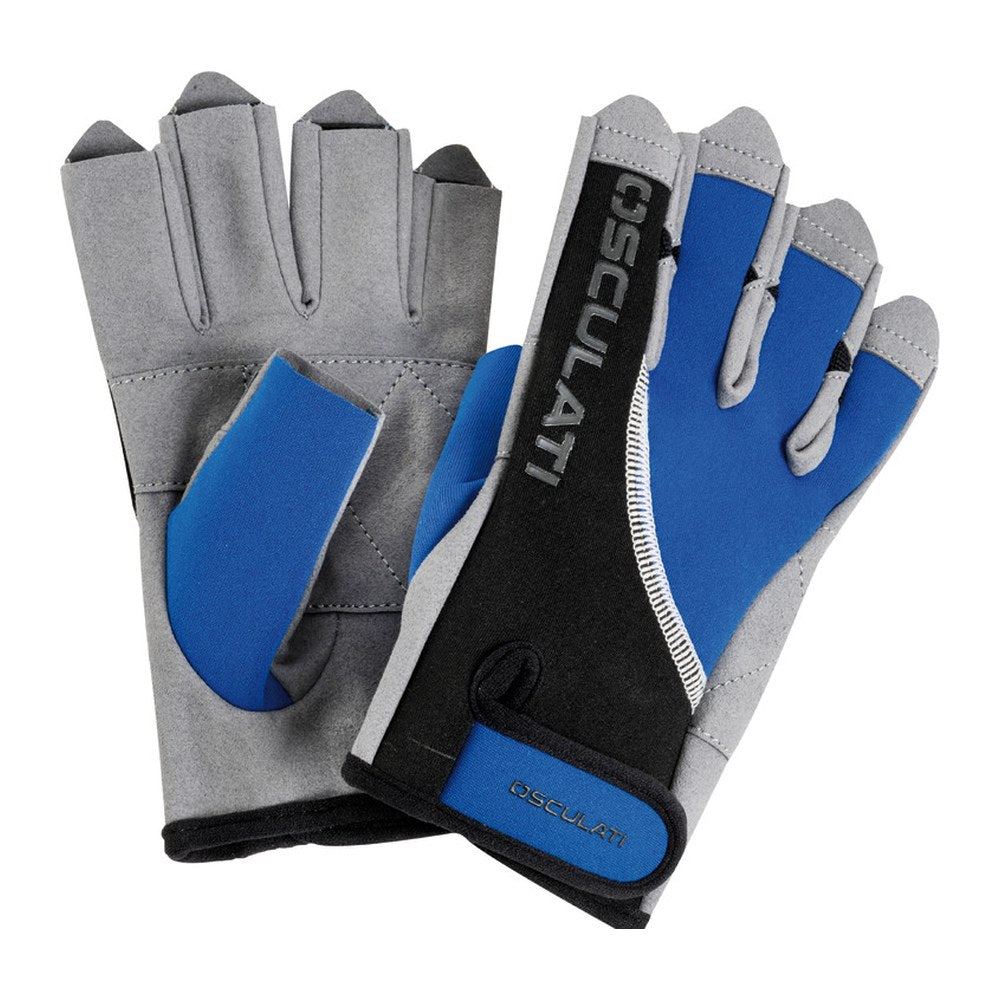 Neoprene sailing gloves hub fingers M - foto originale Osculati Srl