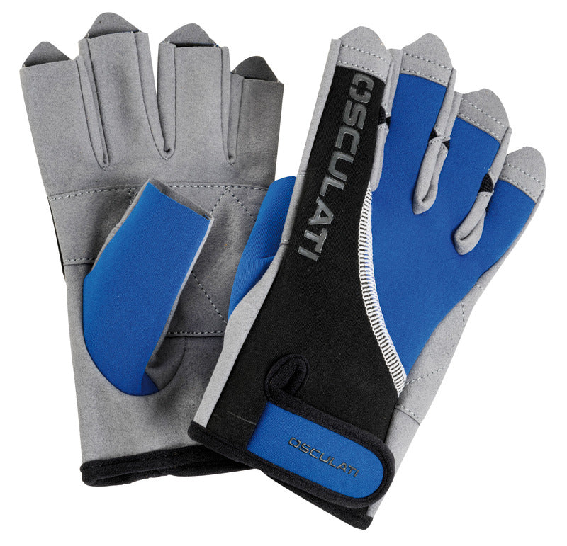 Neoprene sailing gloves hub fingers L - foto originale Osculati Srl