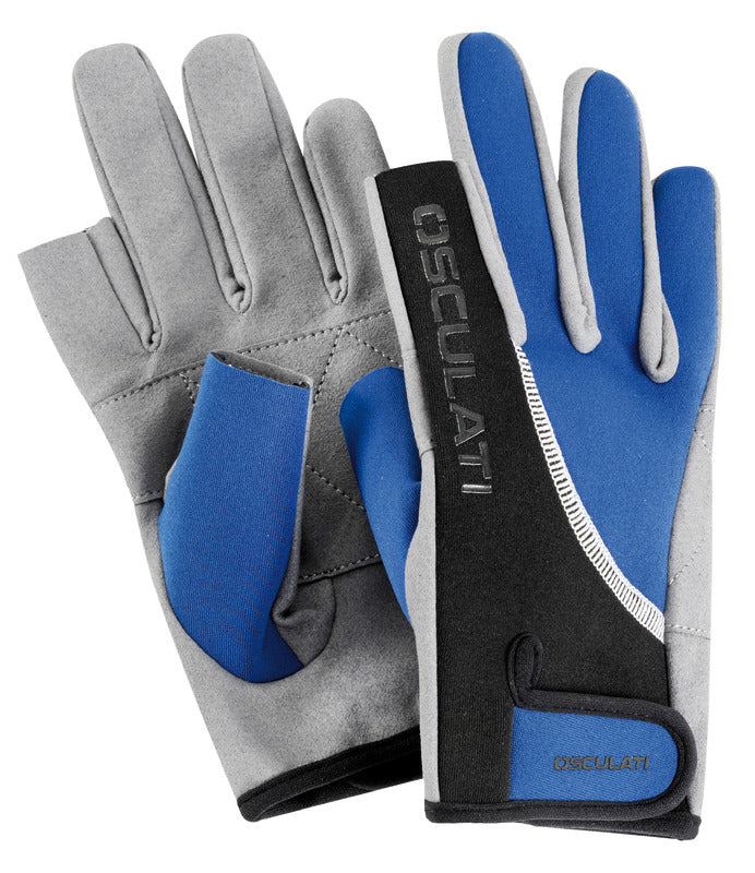 Neoprene sailing gloves thumb and index hub S - foto originale Osculati Srl