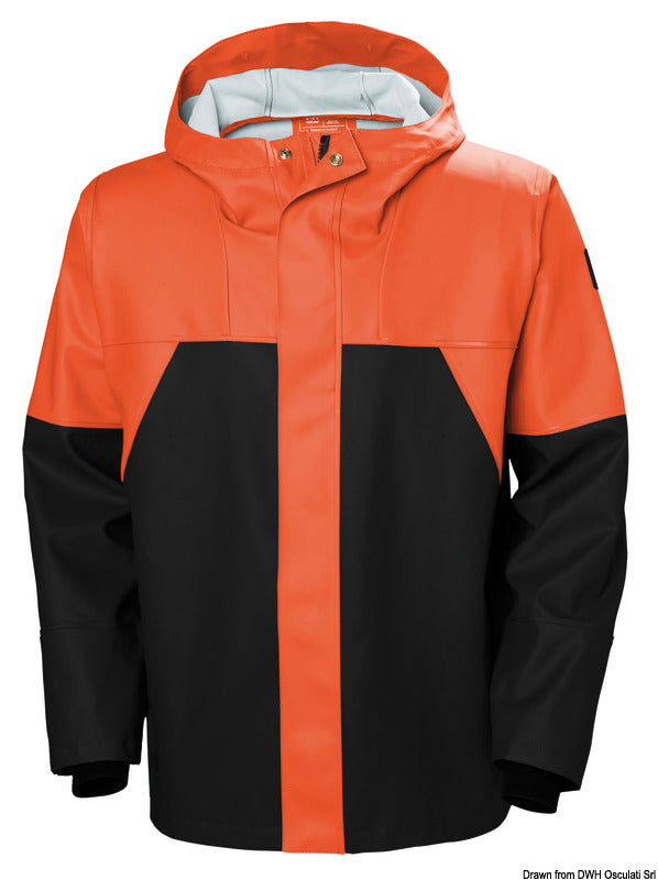 Helly Hansen HH Storm Rain jacket orange/black S - foto originale Osculati Srl