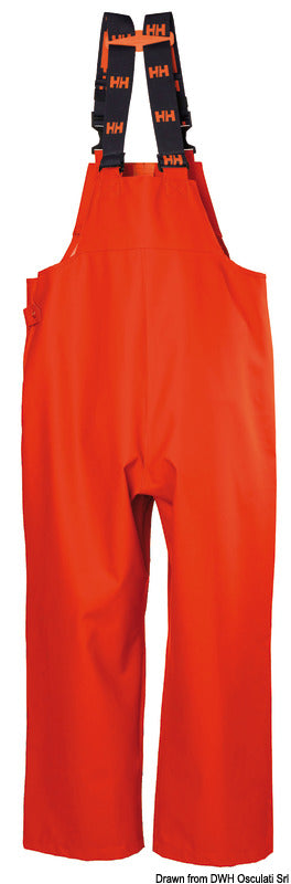 Helly Hansen HH Storm Rain BIB trousers orange/black XXL - foto originale Osculati Srl