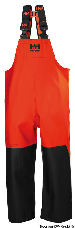 Helly Hansen HH Storm Rain BIB trousers orange/black XXL - foto originale Osculati Srl