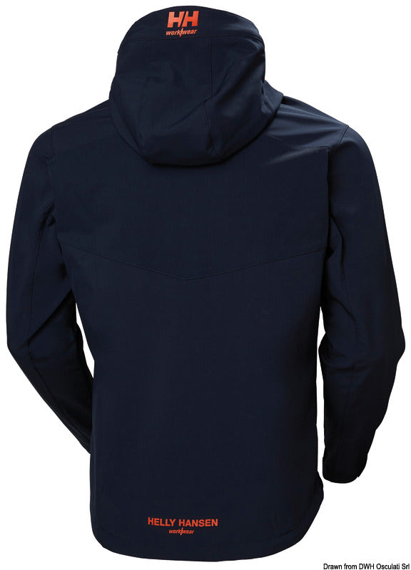 Helly Hansen HH Chelsea Evo Hooded Softshell navy blue XL - foto originale Osculati Srl