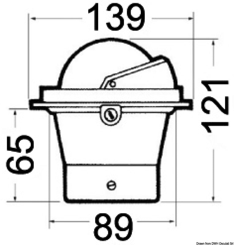 RIVIERA BZ1 compass 3" - foto originale Osculati Srl