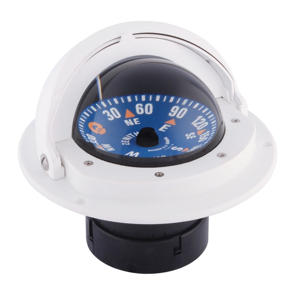 RIVIERA compass 3" w/cover blue rose/white body - foto originale Osculati Srl