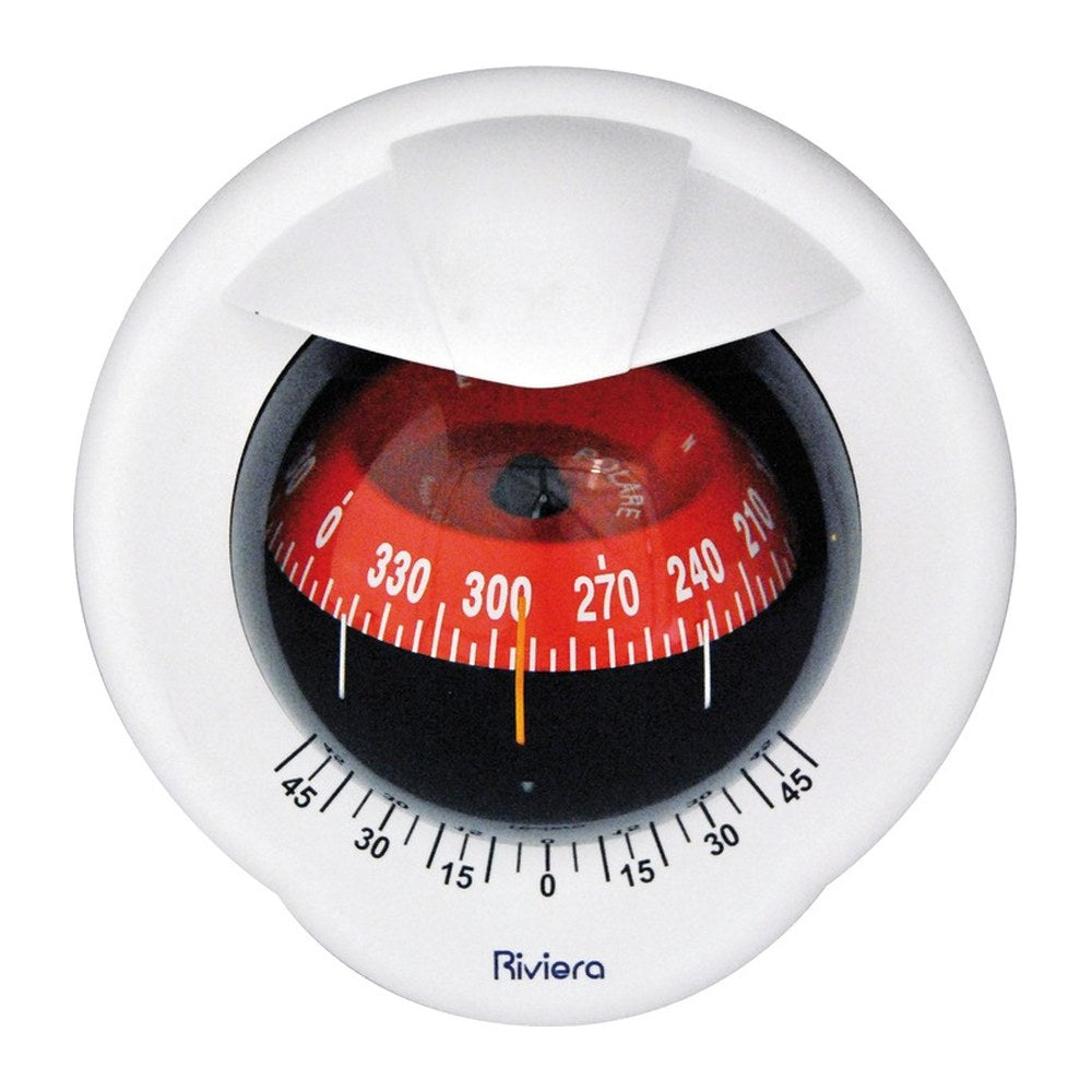 RIVIERA Pegasus compass 4" white/red - foto originale Osculati Srl