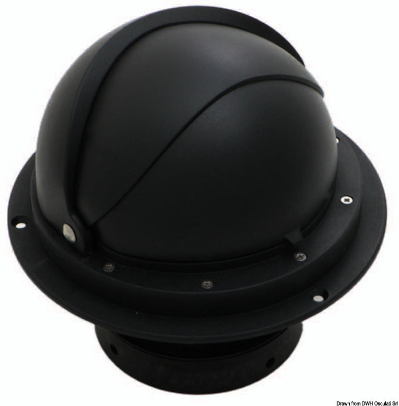 RIVIERA compass 4" w/cover black rose/black body topview - foto originale Osculati Srl