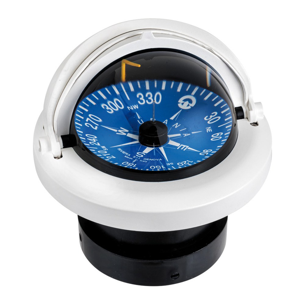 RIVIERA compass 4" enveloping opening white/blue topview - foto originale Osculati Srl
