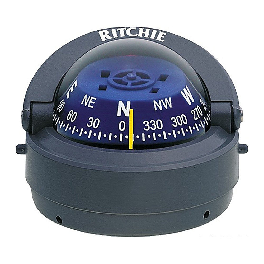RITCHIE Explorer extern. compass 2"3/4 grey/blue - foto originale Osculati Srl