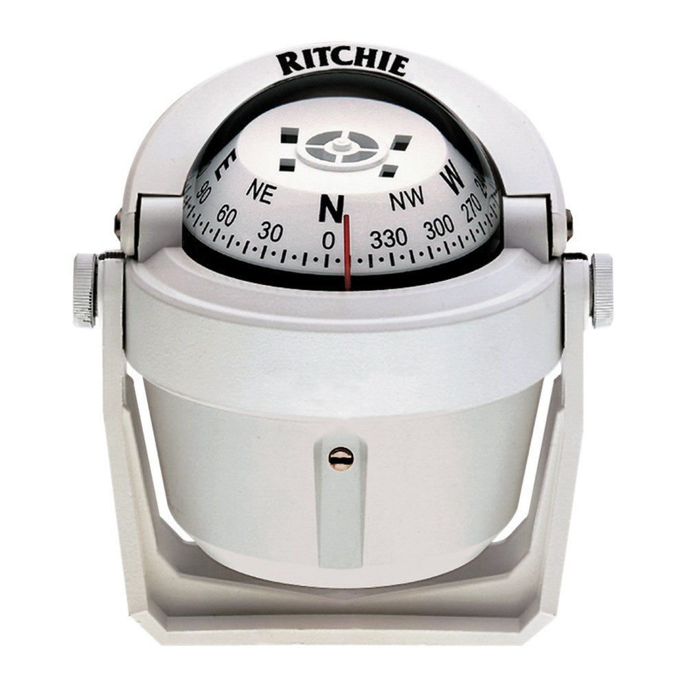 RITCHIE Explorer compass bracket 2"3/4 white/white - foto originale Osculati Srl