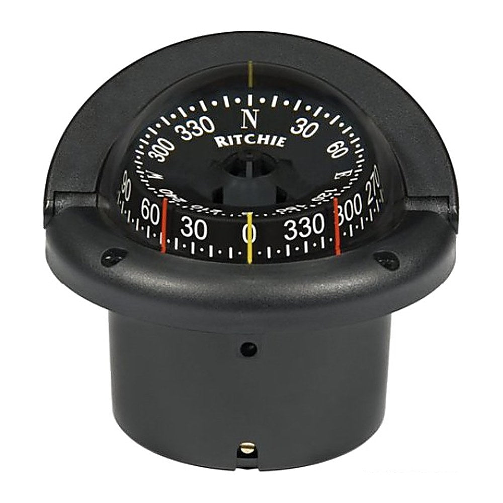 RITCHIE Helmsman 2-dial compass 3"3/4 black/black - foto originale Osculati Srl