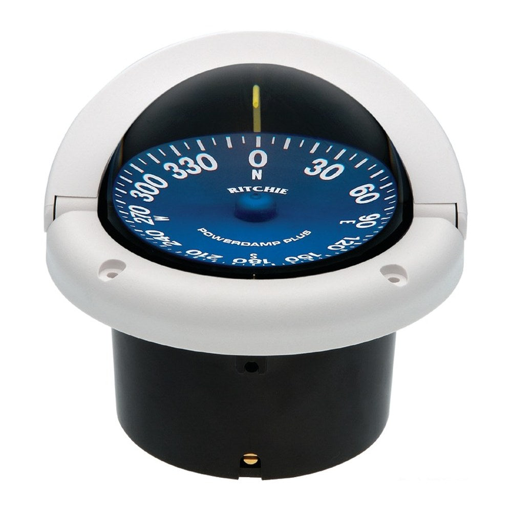 RITCHIE Supersport compass 3"3/4 white/blue - foto originale Osculati Srl
