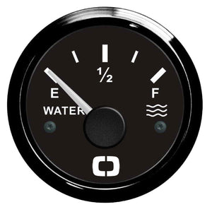 Water level gauge 240-33/0-190 ohm red backlit - foto originale Osculati Srl