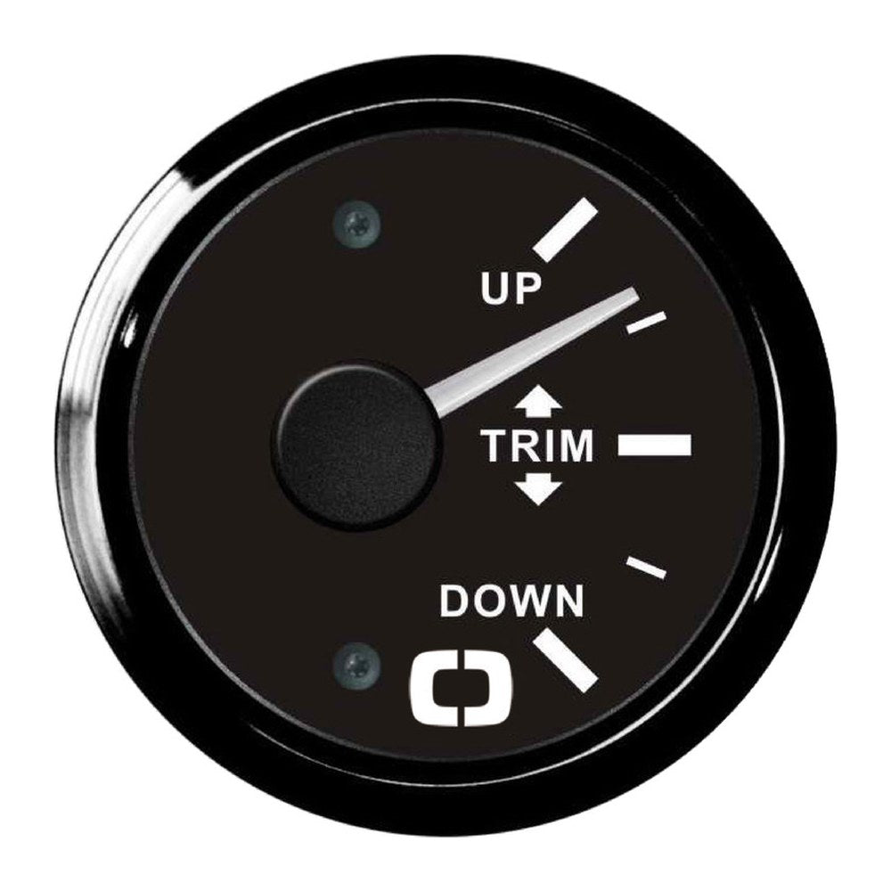 Trim indicator 0/190 ohm black/black - foto originale Osculati Srl