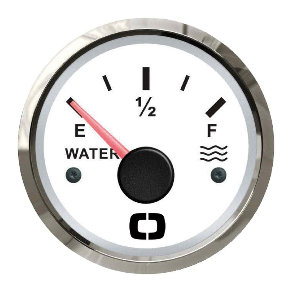 Water level gauge 240/33 ohm white/glossy - foto originale Osculati Srl