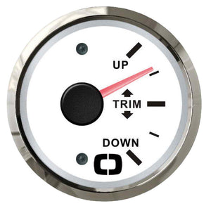 Trim indicator 0/190 ohm white/glossy - foto originale Osculati Srl