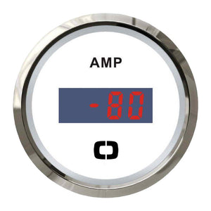 Digital ammeter w/shunt white/glossy - foto originale Osculati Srl