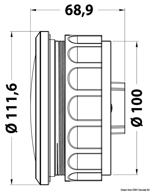 LCD multifunction instrument - foto originale Osculati Srl