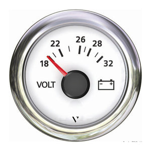 VDO Marine Voltometer 18/32V white - foto originale Osculati Srl