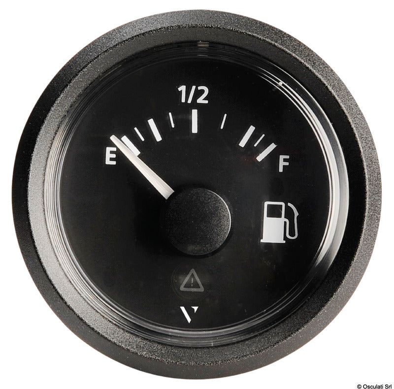 Fuel level indicator 240/33 ohm black - foto originale Osculati Srl