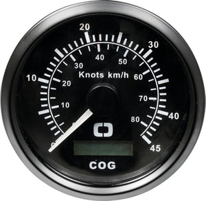 Speedometer w/GPS compass black/black - foto originale Osculati Srl