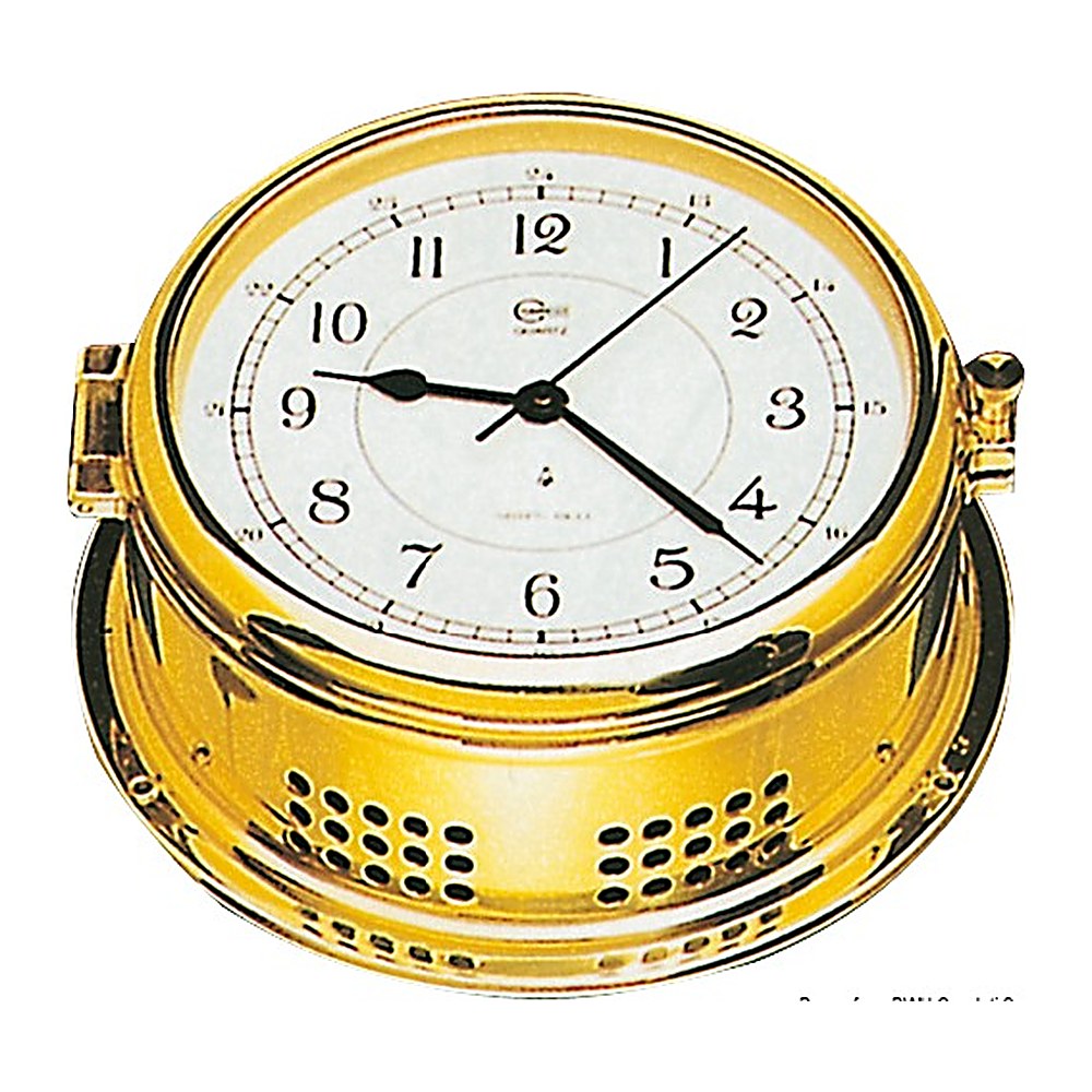 Barigo marine quartz clock w/brass housing 180 mm - foto originale Osculati Srl