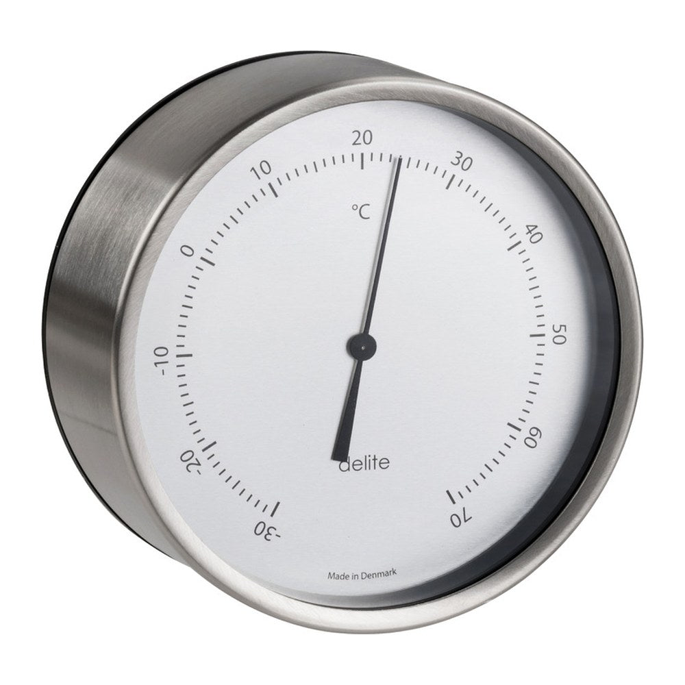 Vion Clausen satin SS thermometer, wall mounting - foto originale Osculati Srl