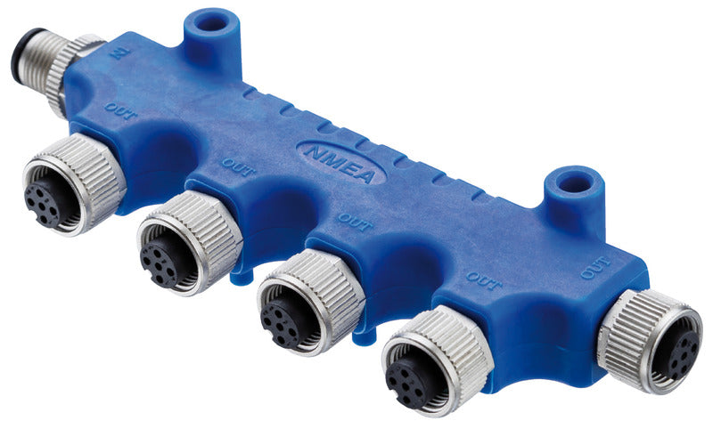 NMEA 2000 4-way connector 4A 60 V - foto originale Osculati Srl