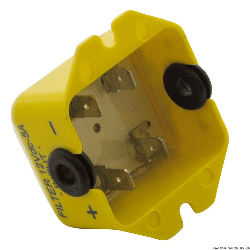Noise suppressor 12 V 60 W - foto originale Osculati Srl