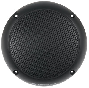 Pair of 2-ways loudspeakers 150 mm 60 W black - foto originale Osculati Srl