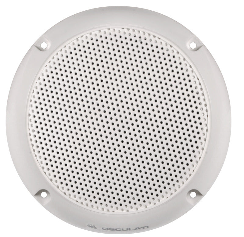 Pair of 2-ways loudspeakers 150 mm 60 W white - foto originale Osculati Srl