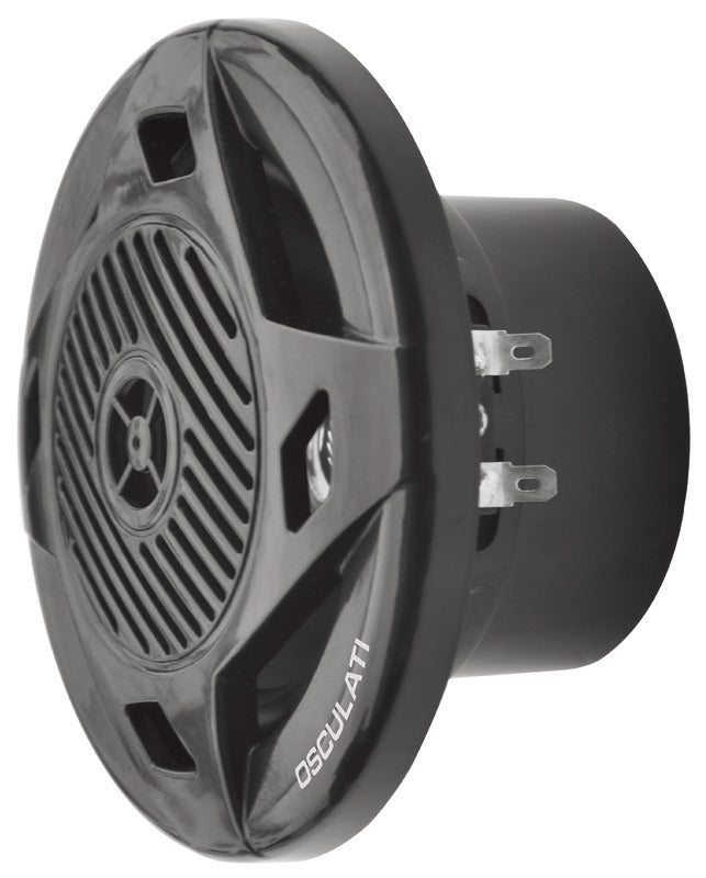 Pairs of dual cone loudspeakers 6.5" 2x60 W black - foto originale Osculati Srl