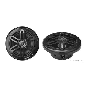 Pairs of dual cone speakers 8" - 2x180W - black - foto originale Osculati Srl