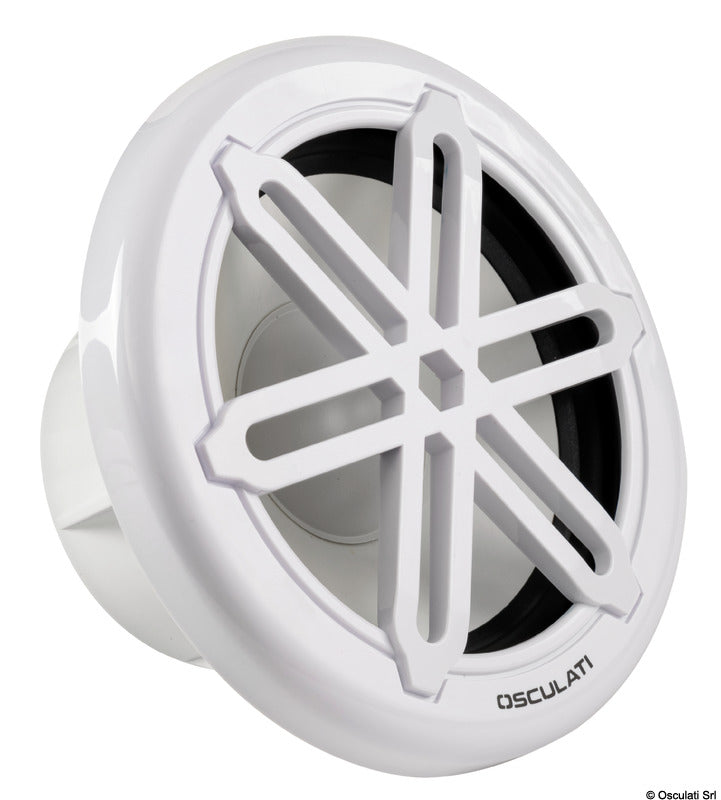 Subwoofer 8" white - waterproof - UV resistant - foto originale Osculati Srl
