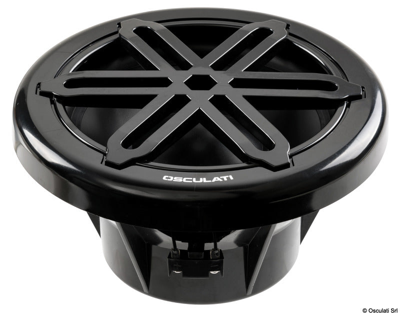 Subwoofer 8" black - waterproof - UV resistant - foto originale Osculati Srl