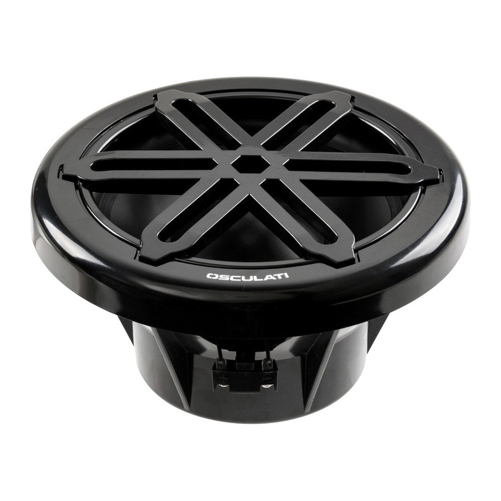 Subwoofer 8" black - waterproof - UV resistant - foto originale Osculati Srl
