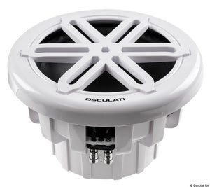 Subwoofer 10" white - waterproof - UV resistant - foto originale Osculati Srl
