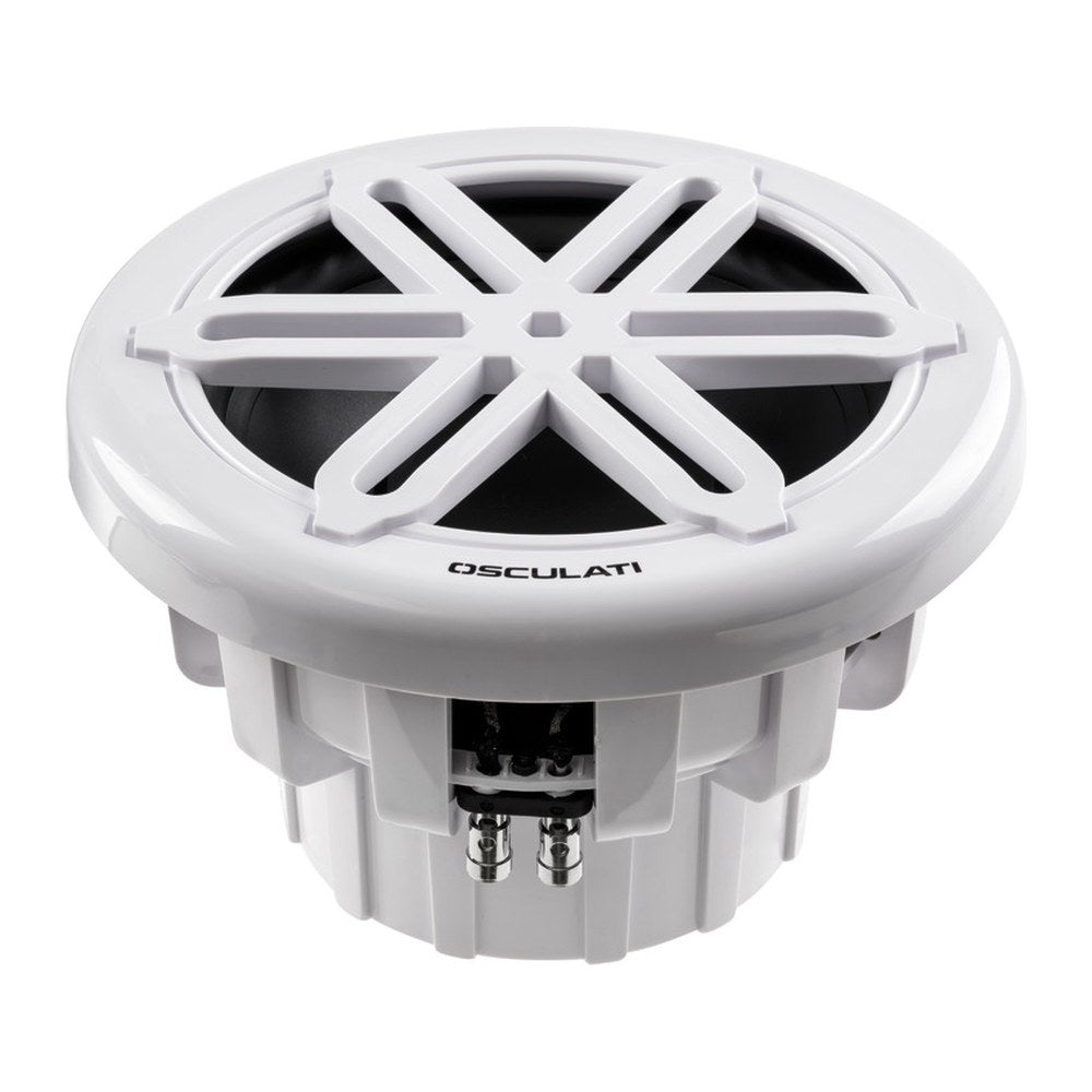 Subwoofer 10" white - waterproof - UV resistant - foto originale Osculati Srl