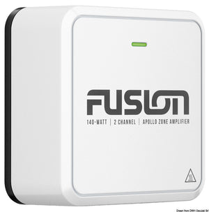 FUSION MS-APDA214 amplifier 140W 2 channels - foto originale Osculati Srl