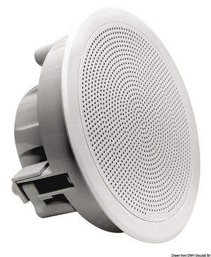 Fusion FM-F65RW Flush Mount 6.5" speaker white grid. Sold in pairs - foto originale Osculati Srl