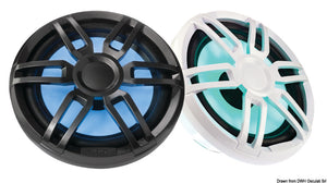 Fusion XS-SL10PGW 10" 400W white and grey grid - foto originale Osculati Srl