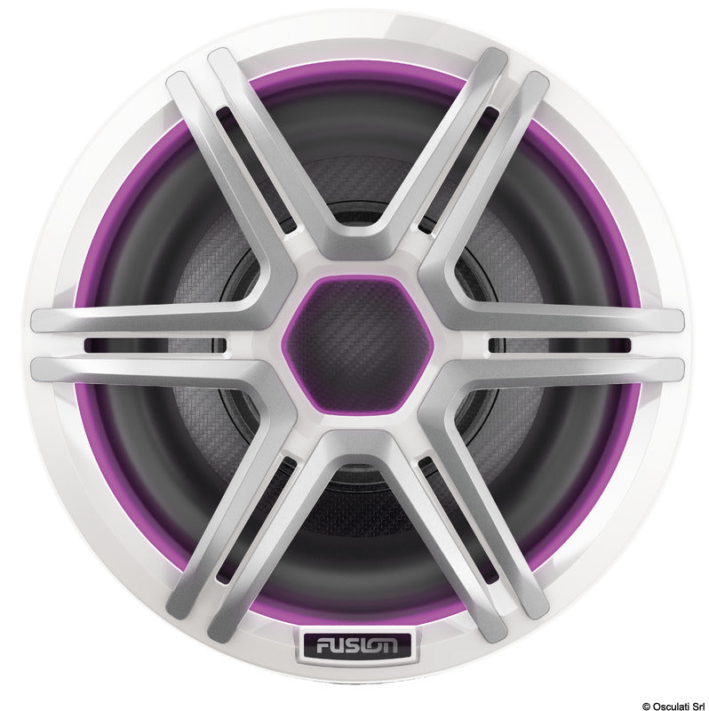 FUSION Apollo subwoofer 10" white grid - foto originale Osculati Srl