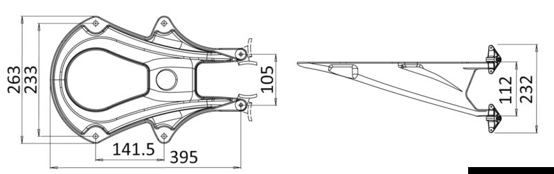 SCANSTRUT SC20 mast mount - foto originale Osculati Srl