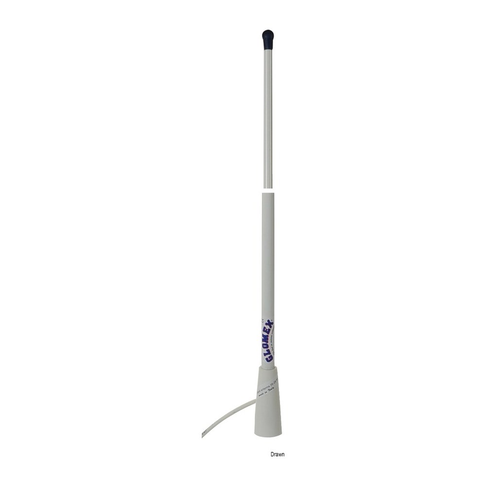 Glomex fiberglass antenna for CB 150 cm - foto originale Osculati Srl