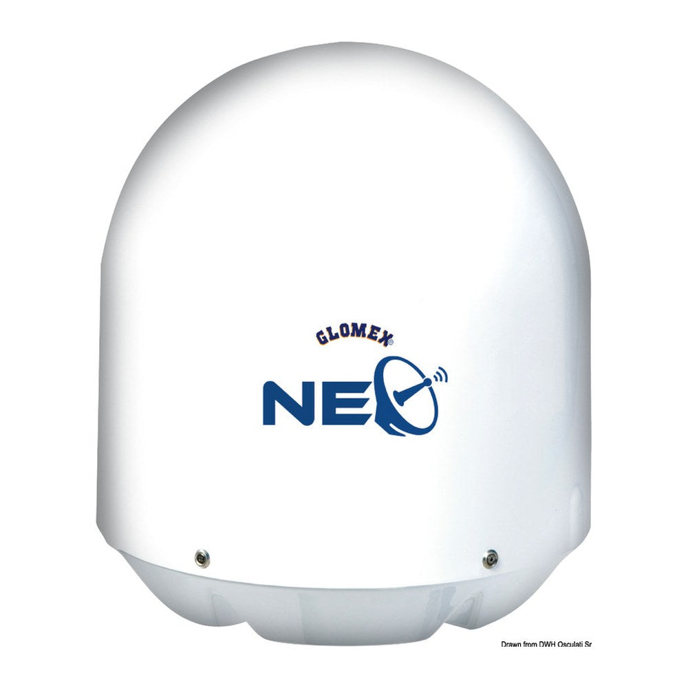 GLOMEX Saturn 4 NEO satellite TV antenna - foto originale Osculati Srl