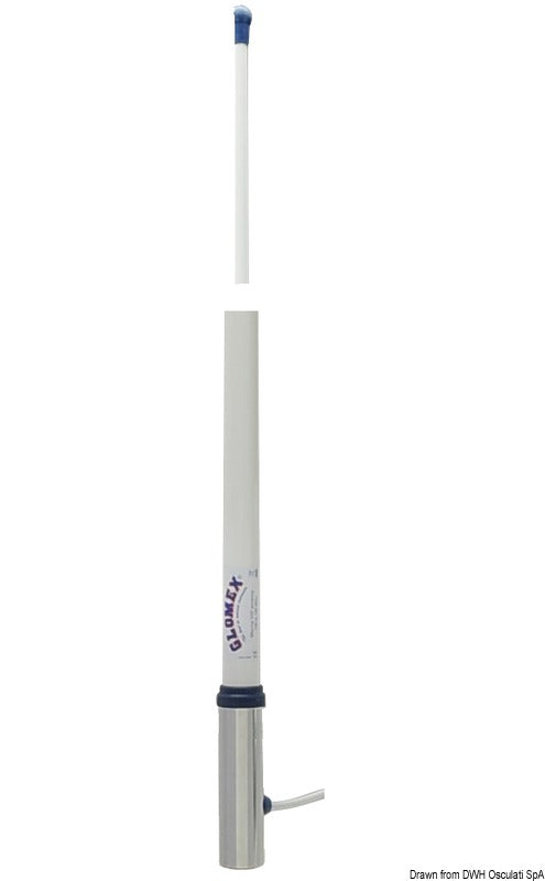 GLOMEX RA1206 VHF antenna 2.4 m - foto originale Osculati Srl