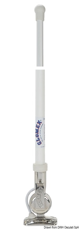 Glomex RA104 VHF antenna - foto originale Osculati Srl