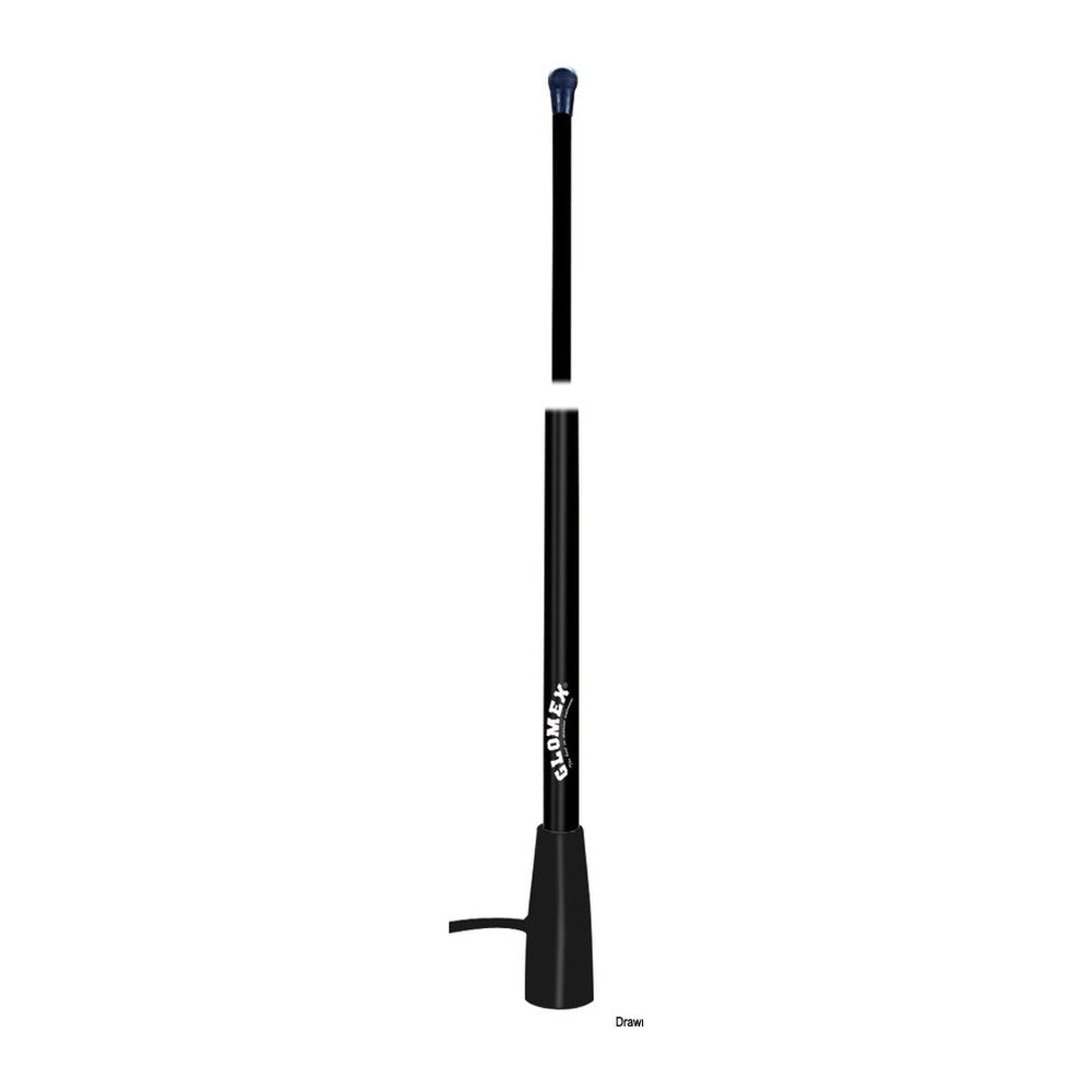 GLOMEX RA 400 VHF antenna black - foto originale Osculati Srl