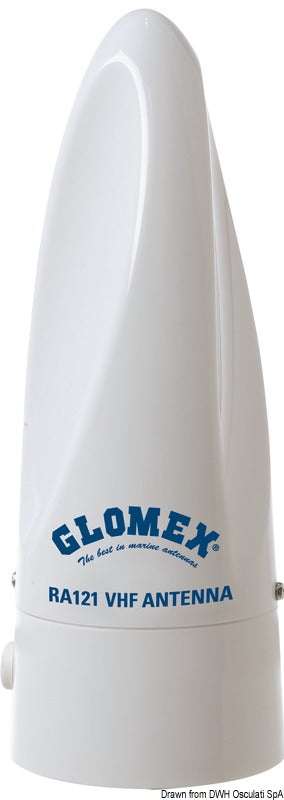 Glomex RA121 VHF antenna - foto originale Osculati Srl