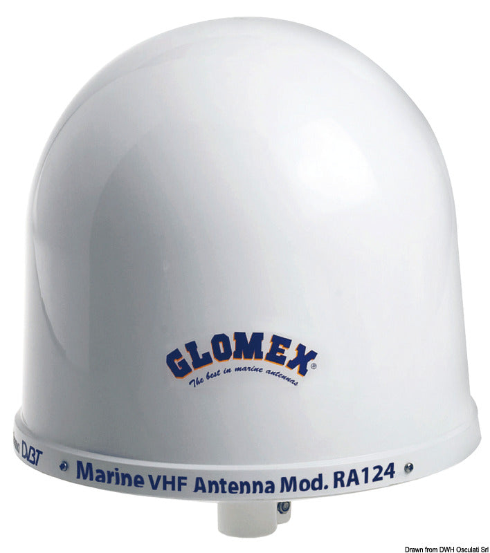 GLOMEX VHF RA124 antenna - foto originale Osculati Srl